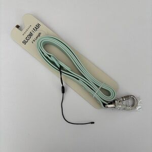Maxbone Silicone Waterproof Dog Leash - 4ft Mint Green, NWT
